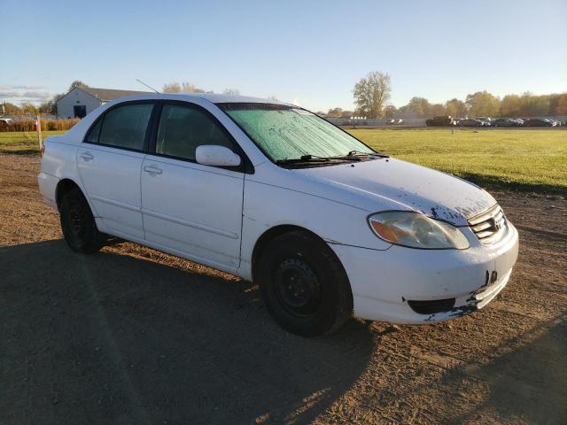 1NXBR32E03Z057316 - 2003 TOYOTA COROLLA CE WHITE photo 4