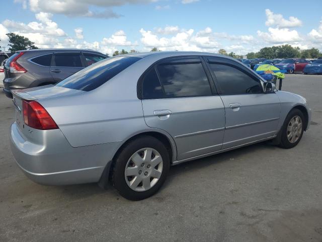 1HGES26791L072655 - 2001 HONDA CIVIC EX SILVER photo 3