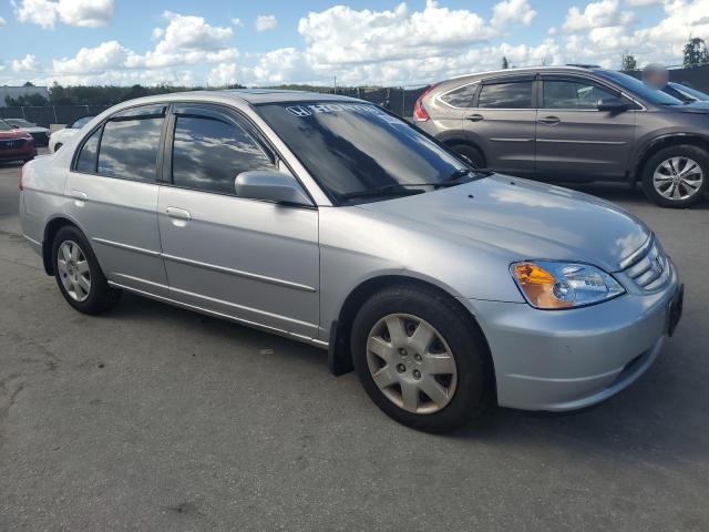 1HGES26791L072655 - 2001 HONDA CIVIC EX SILVER photo 4