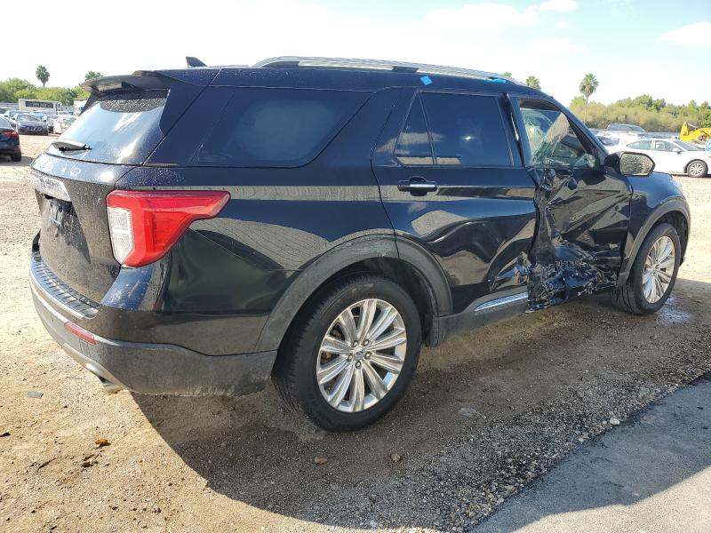 1FMSK7FH3NGB84000 - 2022 FORD EXPLORER LIMITED BLACK photo 3