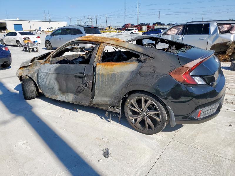 2HGFC4B85KH304467 - 2019 HONDA CIVIC SPORT Czarny zdjęcie 3