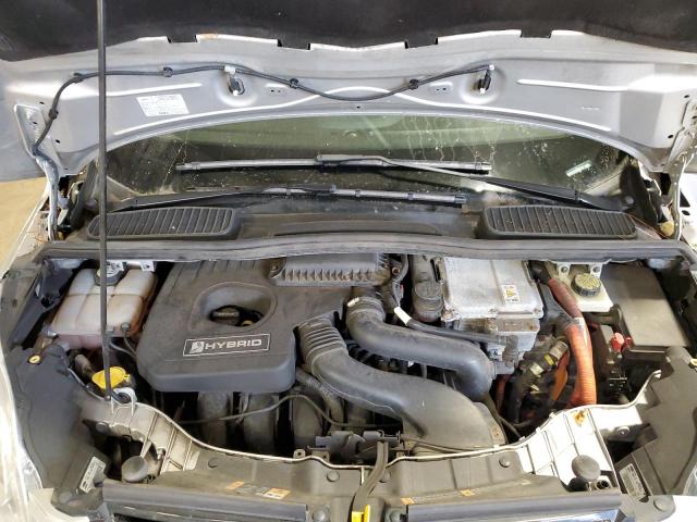 1FADP5AU2DL505110 - 2013 FORD C-MAX SE SILVER photo 11