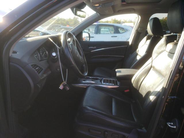 5FRYD4H3XHB003996 - 2017 ACURA MDX BLACK photo 7