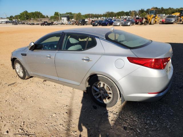 KNAGM4A70D5361546 - 2013 KIA OPTIMA LX SILVER photo 2