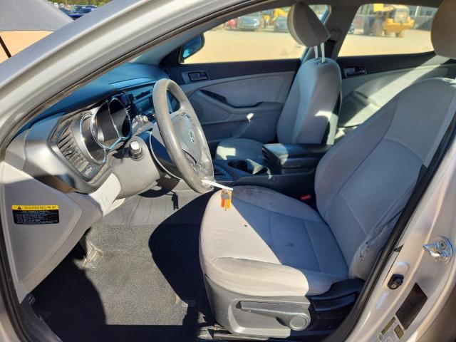 KNAGM4A70D5361546 - 2013 KIA OPTIMA LX SILVER photo 7