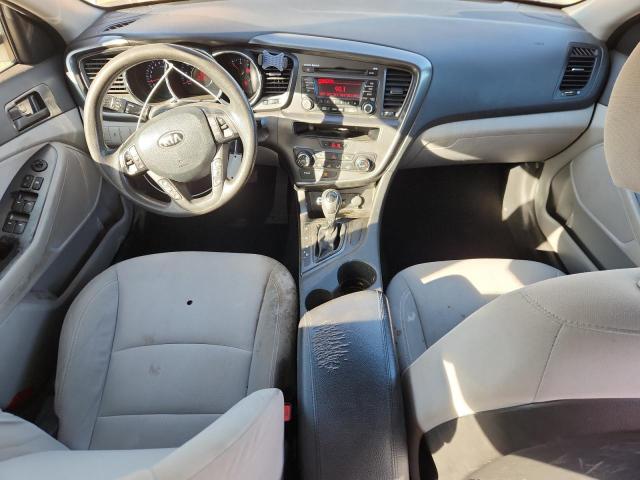 KNAGM4A70D5361546 - 2013 KIA OPTIMA LX SILVER photo 8