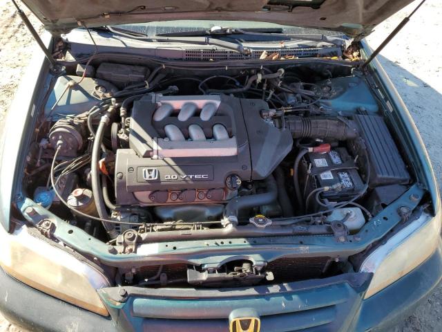 1HGCG16562A041071 - 2002 HONDA ACCORD EX მწვანე ფოტო 11