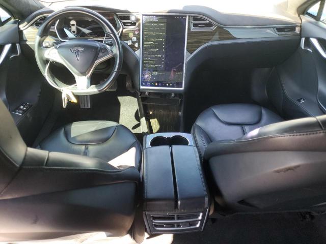 5YJSA1H18EFP65443 - 2014 TESLA MODEL S თეთრი ფოტო 8