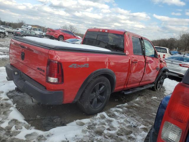 1C6RR7GT2KS664496 - 2019 RAM 1500 CLASS SLT წითელი ფოტო 3