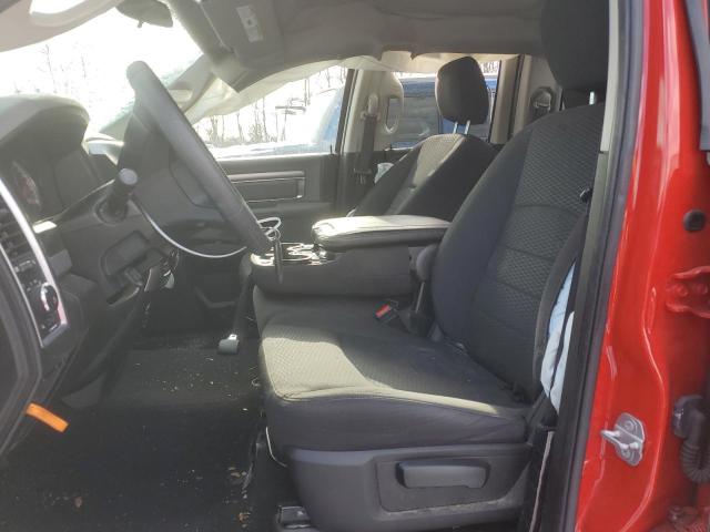 1C6RR7GT2KS664496 - 2019 RAM 1500 CLASS SLT წითელი ფოტო 7