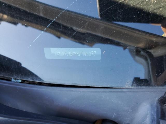 KNMAT2MV3KP546377 - 2019 NISSAN ROGUE S Gümüş foto 12