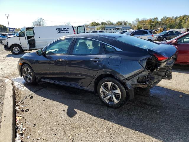 2HGFC2F64KH593192 - 2019 HONDA CIVIC LX Серый фото 2