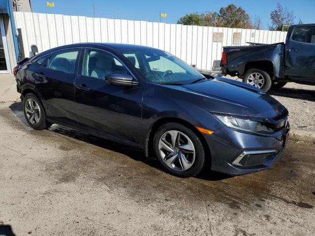 2HGFC2F64KH593192 - 2019 HONDA CIVIC LX Серый фото 4