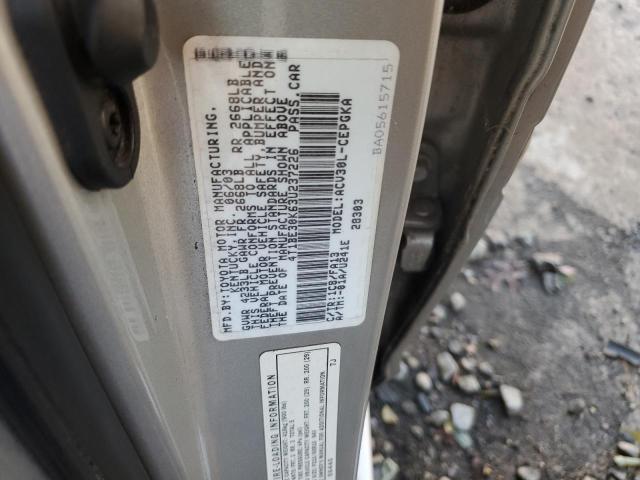 4T1BE30K63U237226 - 2003 TOYOTA CAMRY LE SILVER photo 12