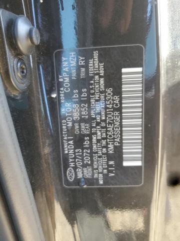 KMHTC6AE7DU145306 - 2013 HYUNDAI VELOSTER TURBO Qara foto 13