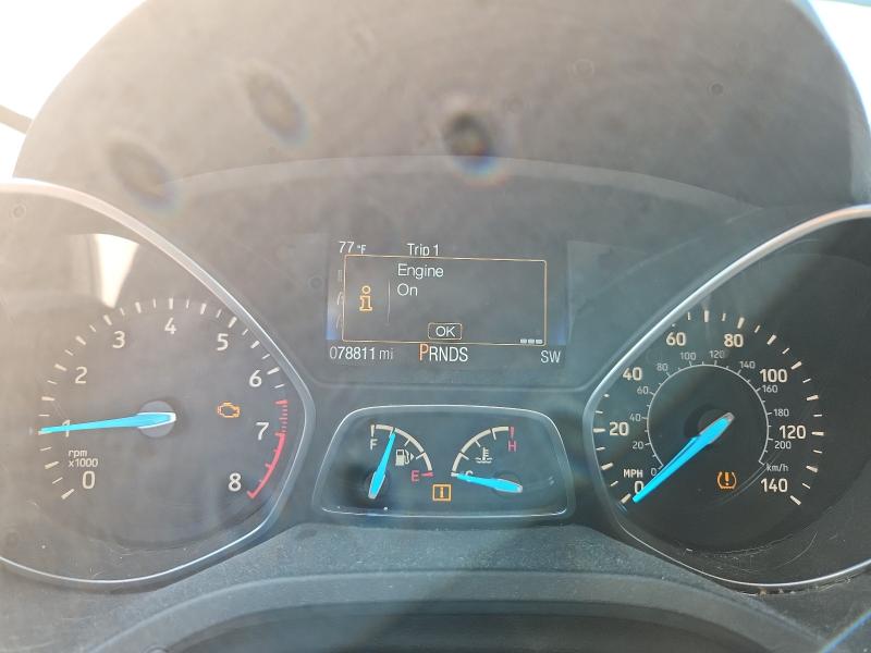 1FMCU0GD7HUA33149 - 2017 FORD ESCAPE SE WHITE photo 9