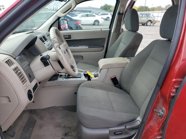 1FMCU93G59KC49325 - 2009 FORD ESCAPE XLT BURGUNDY photo 7
