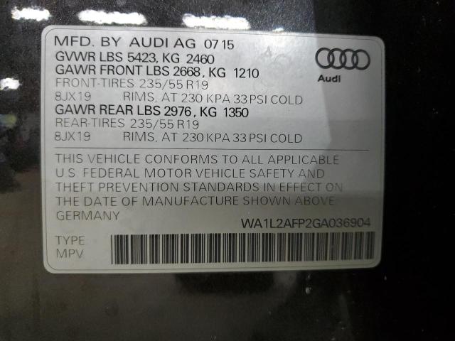 WA1L2AFP2GA036904 - 2016 AUDI Q5 PREMIUM PLUS Grau Foto 13