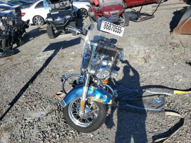 1HD1BWB1X5Y100752 - 2005 HARLEY-DAVIDSON FLSTCI Көк фото 2