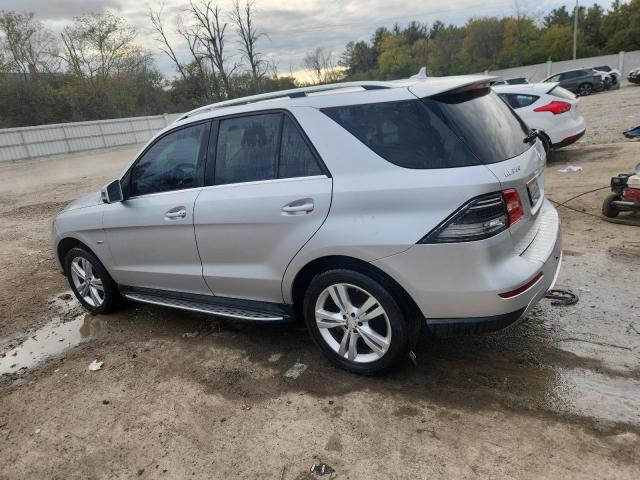 4JGDA5HB3CA043145 - 2012 MERCEDES-BENZ ML 350 4MATIC SILVER photo 2