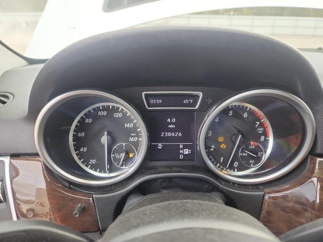 4JGDA5HB3CA043145 - 2012 MERCEDES-BENZ ML 350 4MATIC SILVER photo 9