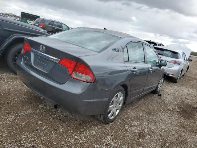 19XFA1F50AE057064 - 2010 HONDA CIVIC LX GRAY photo 3