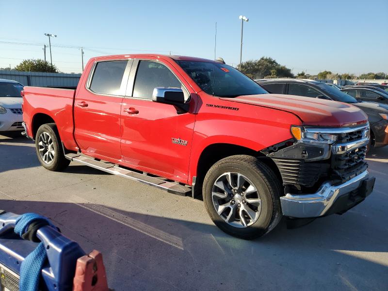 2GCPACED3P1137540 - 2023 CHEVROLET SILVERADO C1500 LT RED photo 4
