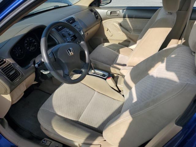 1HGES16315L009966 - 2005 HONDA CIVIC DX VP Կապույտ լուսանկար 7