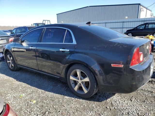1G1ZC5E09CF240565 - 2012 CHEVROLET MALIBU 1LT BLACK photo 2