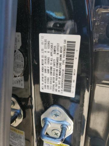 JH4CW2H5XCC002136 - 2012 ACURA TSX BLACK photo 12