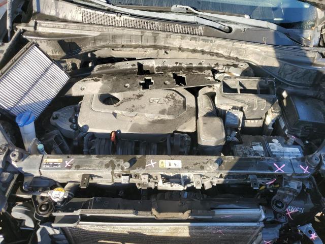 5XYZU3LB7HG482420 - 2017 HYUNDAI SANTA FE S BLACK photo 12