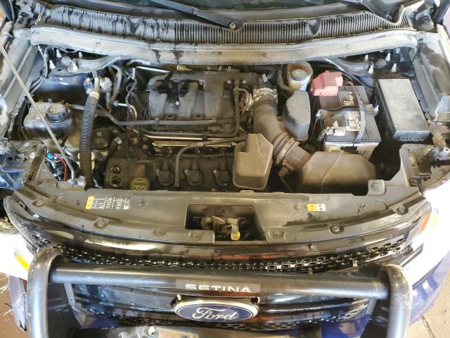 1FM5K8AR9FGC41269 - 2015 FORD EXPLORER POLICE INTERCEPTOR 蓝色 照片 12