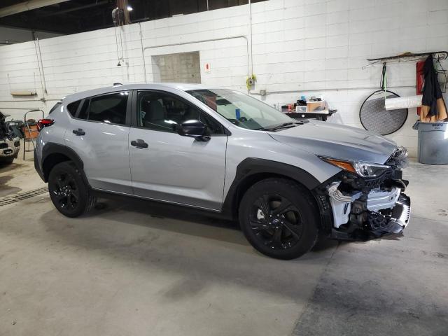 JF2GUABC5R8312511 - 2024 SUBARU CROSSTREK SILVER photo 4