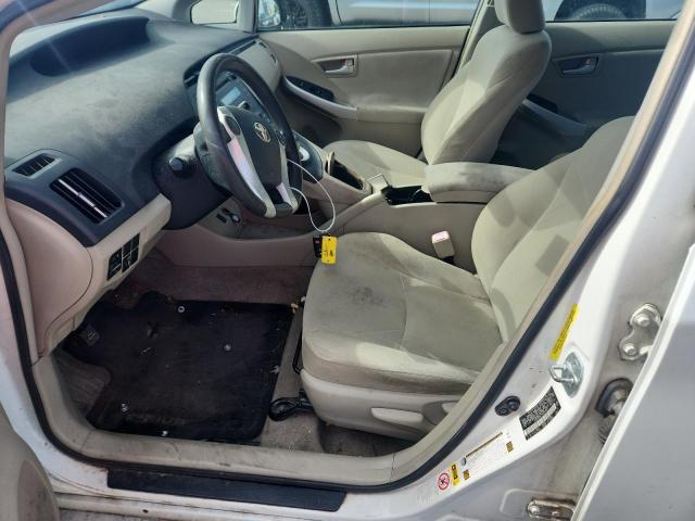 JTDKN3DU7A0037993 - 2010 TOYOTA PRIUS თეთრი ფოტო 7