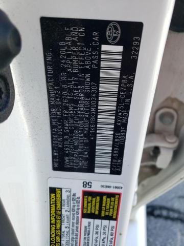 4T1K61BKXMU034307 - 2021 TOYOTA CAMRY XSE 白色 照片 13