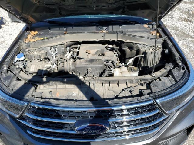 1FMSK8DH9LGC04935 - 2020 FORD EXPLORER XLT GRAY photo 12