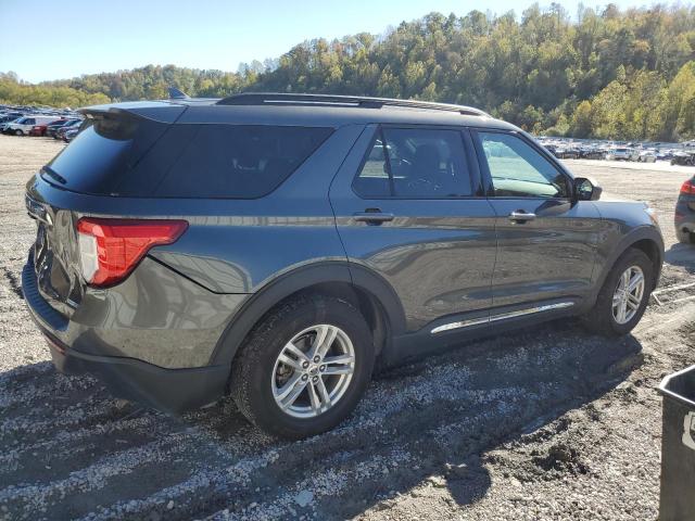1FMSK8DH9LGC04935 - 2020 FORD EXPLORER XLT GRAY photo 3