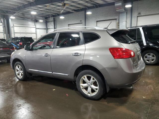 JN8AS5MVXBW680706 - 2011 NISSAN ROGUE S GRAY photo 2