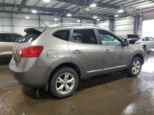 JN8AS5MVXBW680706 - 2011 NISSAN ROGUE S GRAY photo 3