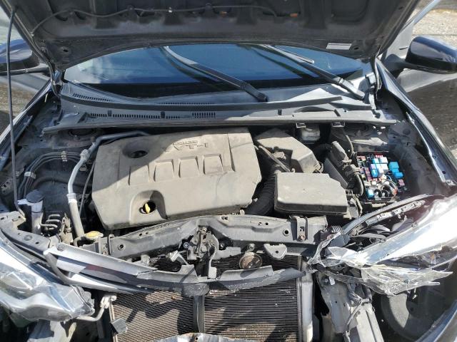 2T1BURHE2FC319318 - 2015 TOYOTA COROLLA L BLACK photo 11