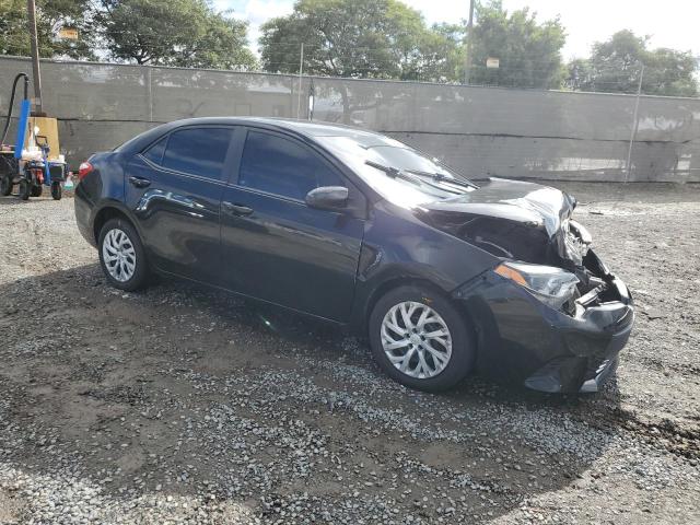 2T1BURHE2FC319318 - 2015 TOYOTA COROLLA L BLACK photo 4