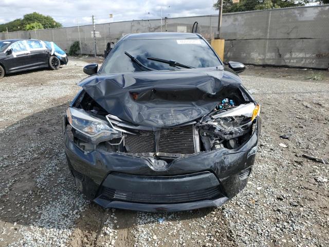 2T1BURHE2FC319318 - 2015 TOYOTA COROLLA L BLACK photo 5
