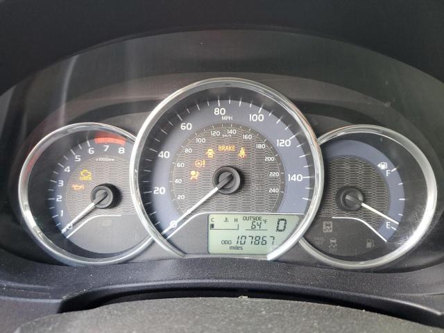 2T1BURHE2FC319318 - 2015 TOYOTA COROLLA L BLACK photo 9