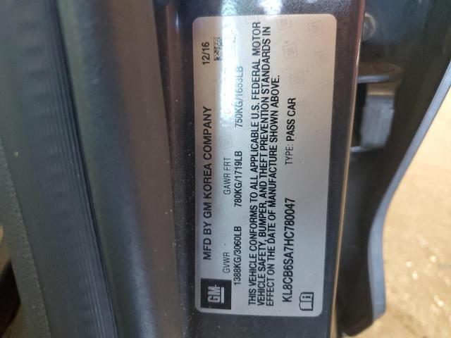 KL8CB6SA7HC780047 - 2017 CHEVROLET SPARK LS Qara foto 13