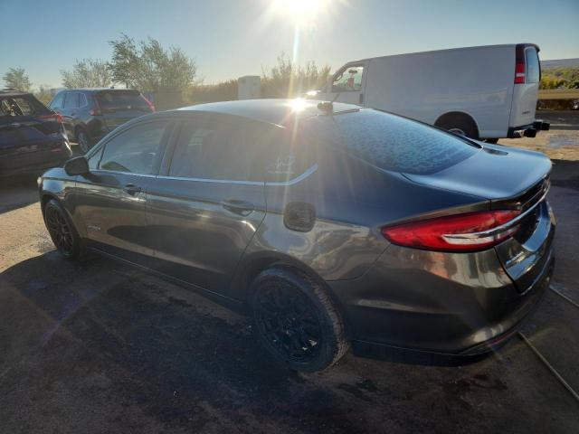 3FA6P0LU6JR208539 - 2018 FORD FUSION SE HYBRID GRAY photo 2