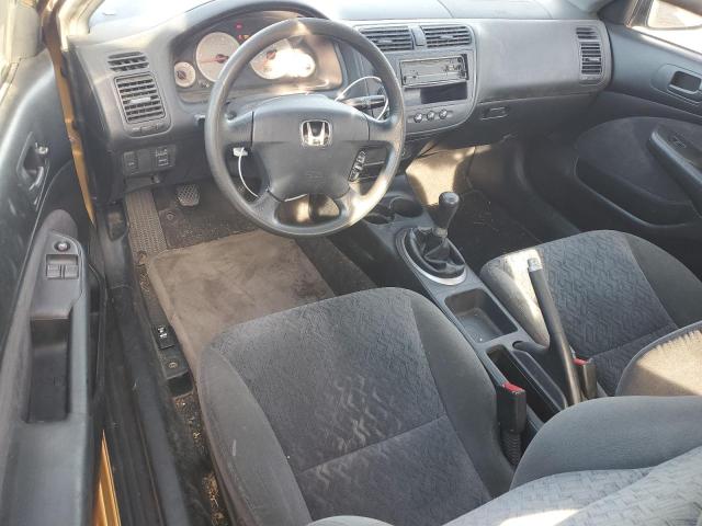 1HGEM21531L006408 - 2001 HONDA CIVIC LX GOLD photo 8