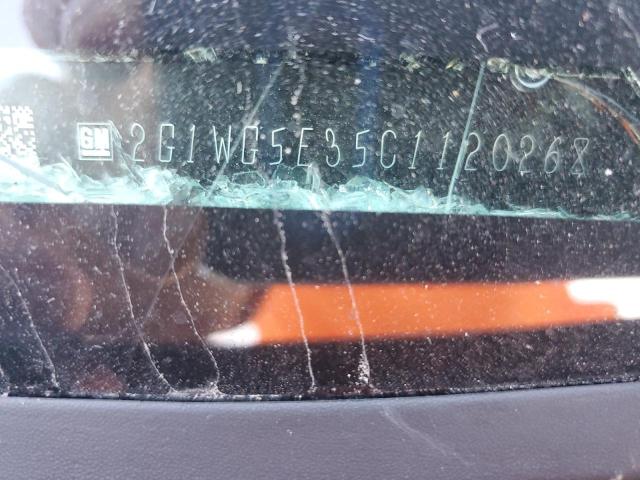 2G1WG5E35C1120268 - 2012 CHEVROLET IMPALA LT შავი ფოტო 13