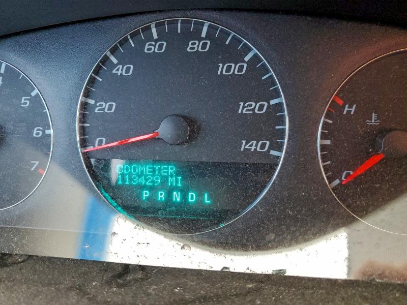 2G1WG5E35C1120268 - 2012 CHEVROLET IMPALA LT შავი ფოტო 9