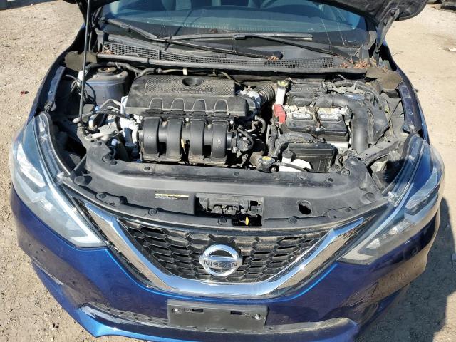 3N1AB7AP2KY387052 - 2019 NISSAN SENTRA S Синий фото 11