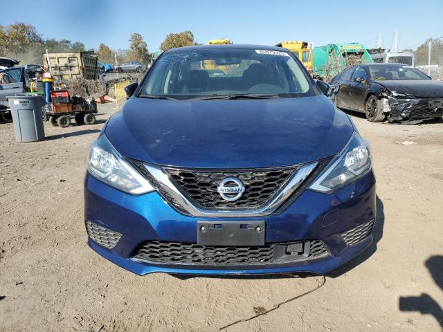 3N1AB7AP2KY387052 - 2019 NISSAN SENTRA S Синий фото 5